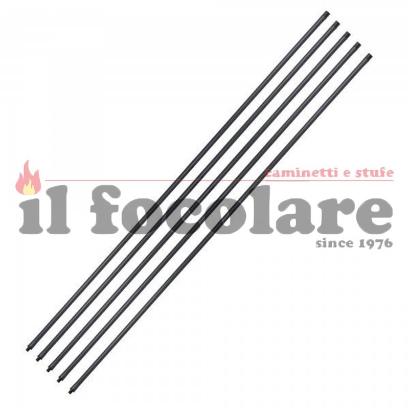 Set 5 aste flessibili per scovoli