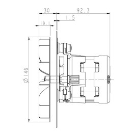 ESTRATTORE FUMI RR152/0020A15-4225 EDILKAMIN 748100