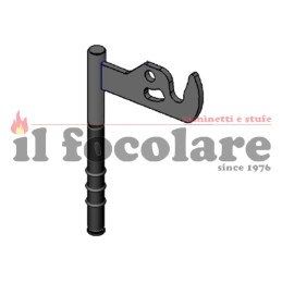 Complete fire door handle...