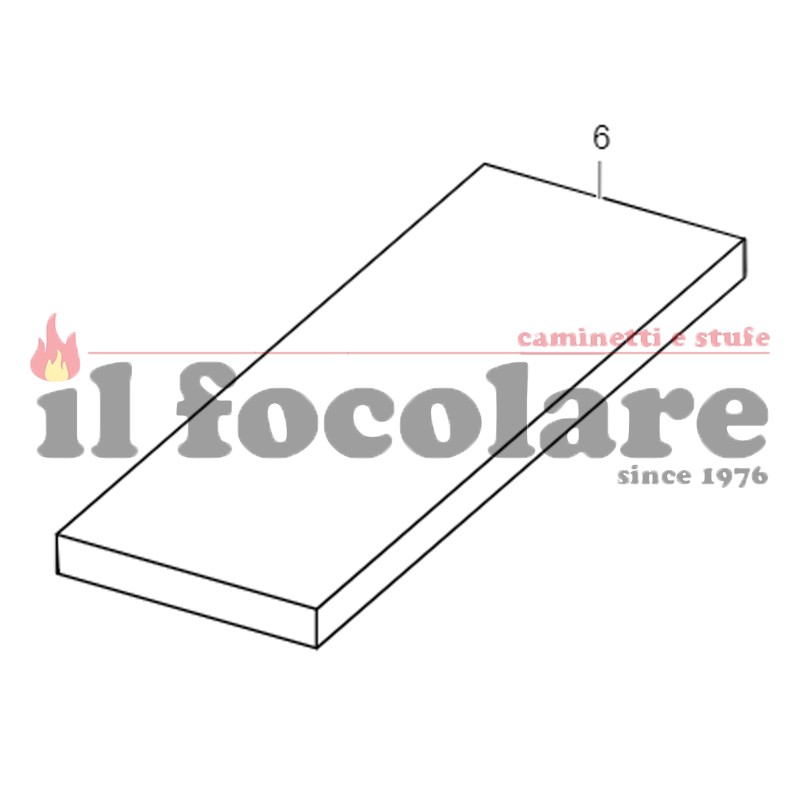 Pannello Vermiculite MCZ 41151701100