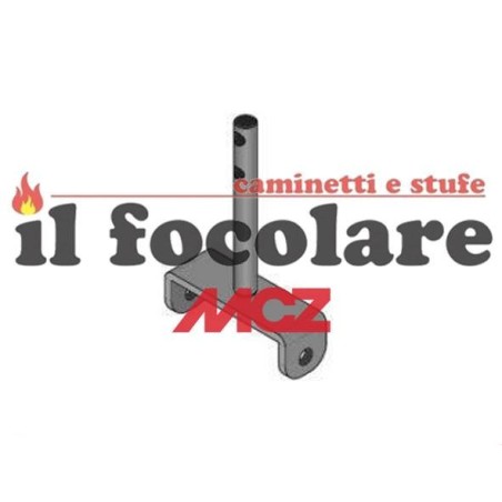 SUPPORT BRACKET SCRAPER ORIGINAL PELLET OFEN MCZ COD. 41400914740