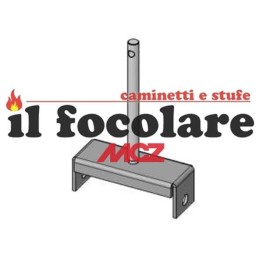 STAFFA SOSTEGNO RASCHIATORE STUFA A PELLET ORIGINALE MCZ COD. 41400914740