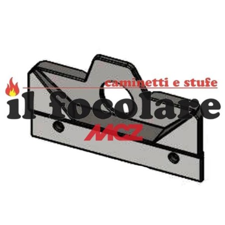 PANEL AISLANTE CALDERA PELLET ROJO MCZ COMPACT COD. 41151101000