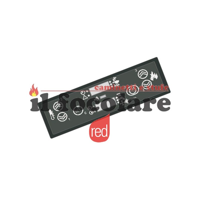PANNELLO SINOTTICO CON DISPLAY A LED RED365 COD. 41451002200