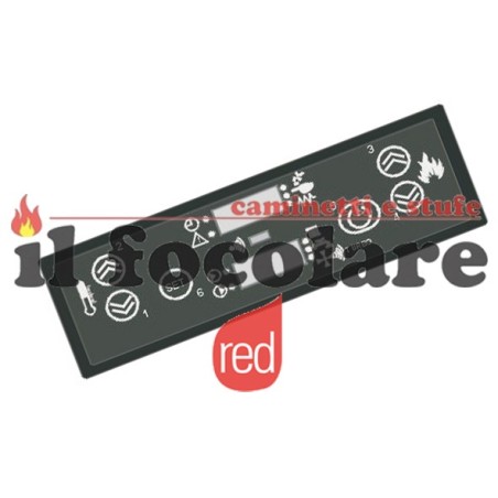 PANNELLO SINOTTICO CON DISPLAY A LED RED365 COD. 41451002200
