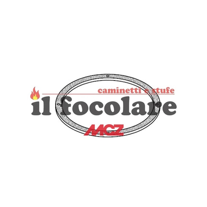 GUARNIZIONE VENTILATORE FUMI MCZ SUITE MUSA STAR EGO CLUB 41801301500
