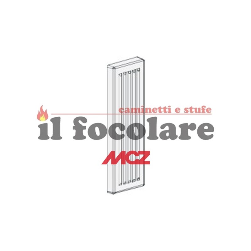 Fianco DX-SX in Alutec® MCZ Antares Astra Vega cod. 43650032