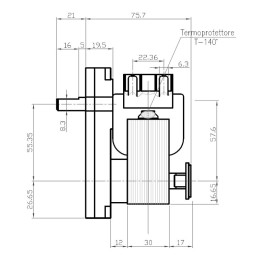 4 U / min MELLOR GETRIEBE MOTOR