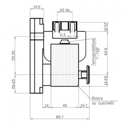 MOTOR DE ENGRANAJES KENTA DE 5 RPM