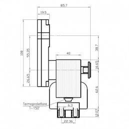 MOTOR DE ENGRANAJES KENTA DE 5 RPM