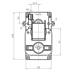 MOTORIDUTTORE MELLOR 8 RPM