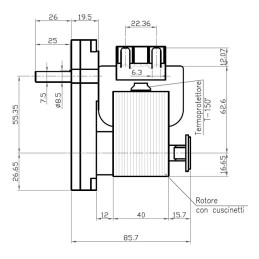 MOTOR DE ENGRANAJES KENTA 2.5 RPM