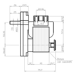 MOTOR DE ENGRANAJES KENTA DE 5 RPM