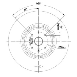 VENTILADOR CENTRÍFUGO CFO 80X42 H30