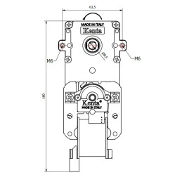 KENTA 2,5 U / min GETRIEBE MOTOR