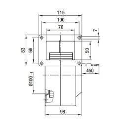 VENTILADOR CENTRÍFUGO EBM G2E120-AR77-01