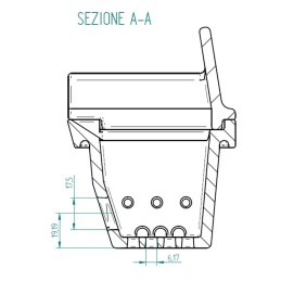 Assieme cestello braciere per stufe a pellet