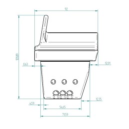 Assieme cestello braciere per stufe a pellet