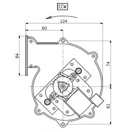 CENTRIFUGAL FAN Trial CAD12R-001
