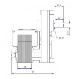 MOTORIDUTTORE MELLOR 4 RPM