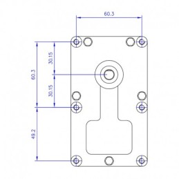 MOTORIDUTTORE MELLOR 2 RPM CON ENCODER