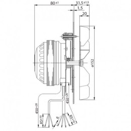 EXTRACTOR DE HUMOS EBM R2E150