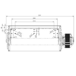 270MM TANGENTIAL FAN