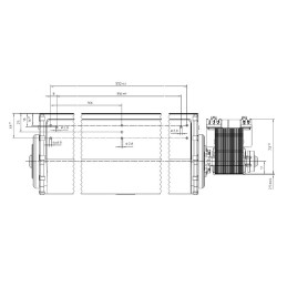 360MM TANGENTIAL LÜFTER