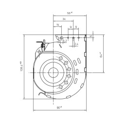 TANGENTIAL FAN 360MM KARMEK ONE ref. SML661-00
