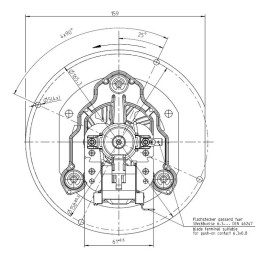 Extraktor - Rauchabzug EBM RR152 / 0020-3030 EDILKAMIN
