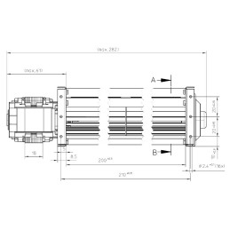 TANGENTIAL LÜFTER 180MM 22W