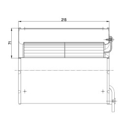 Centrifugal fan D2E097-CH85-02