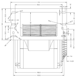 ZENTRIFUGALVENTILATOR GT500CE01 - W935050011