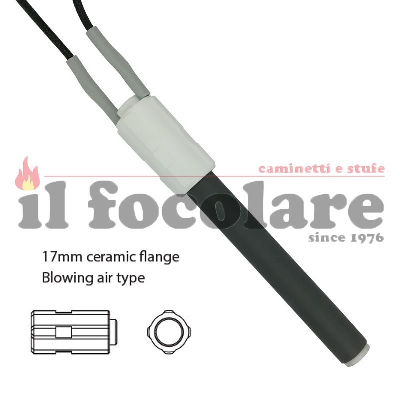 RESISTENCIA CANDLET CERAMIC 113mm 300w D 11.55