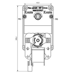 KENTA 12 U / min GETRIEBE MOTOR
