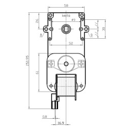KENTA 1.5 RPM GEAR MOTOR