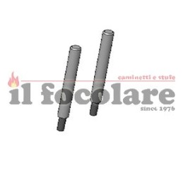 Self-cleaning brazier bottom pin (2 pcs) cod. 41201601400