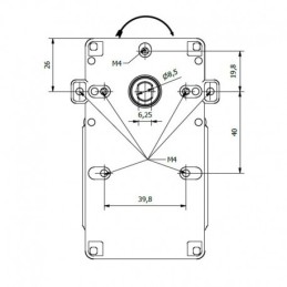 MOTORIDUTTORE KENTA 2 RPM