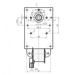 MOTORREDUCTOR KENTA DE 8.5 RPM