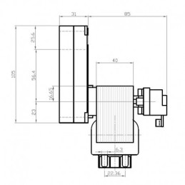 MOTORIDUTTORE KENTA 2 RPM