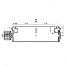 TANGENTIAL LÜFTER 381MM 43W
