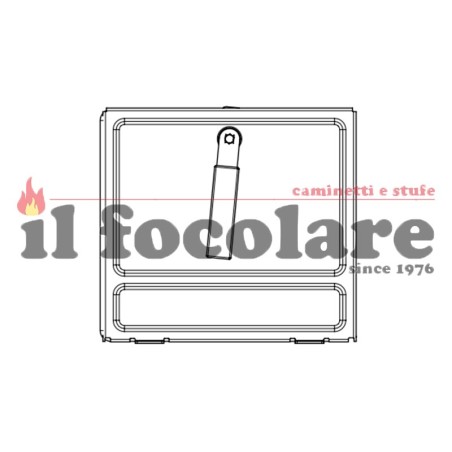 ASH DOOR WITH HANDLE MCZ 437016130