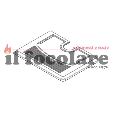 SUPERFICIE DE HIERRO FUNDIDO PARA ESTUFA DECO MCZ