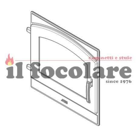COMPLETE DOOR STOVE DECO MCZ