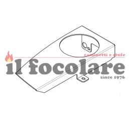 FINITURA ESTATICA TUBO FUMI EGO 2.0 TOP SMOKE OUTLET MCZ 41411653340P
