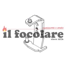 CERNIERA INFERIORE PORTA IN GHISA MOOD MCZ 41411731140V