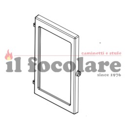 TELAIO PORTA FUOCO MCZ 41301602500V