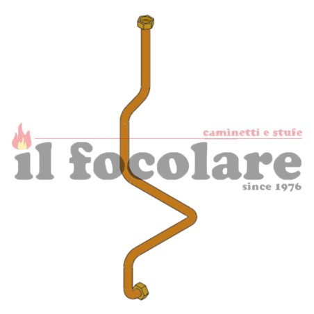 COMPACT 14 RED BOILER SYSTEM DELIVERY PIPE 41501302200