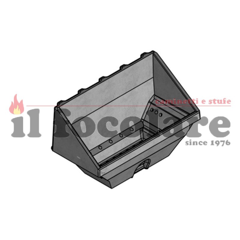 COMPACT RED CAST IRON BRAZIER 4130120050100