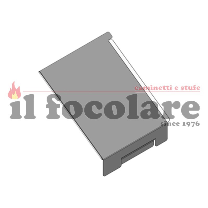 SCIVOLO CENERE SX COMPACT 45 EASY CLEAN RED 41401413830